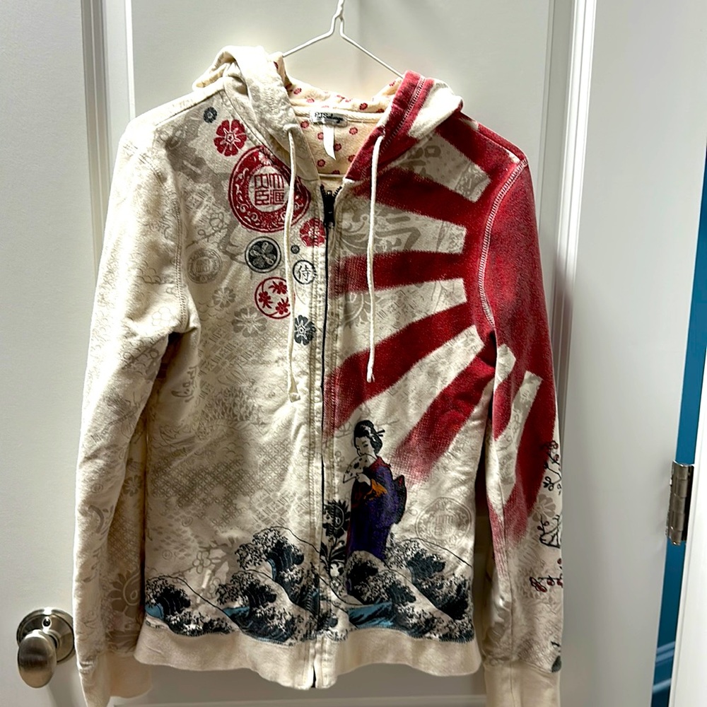 PJ Salvage hooded top size M